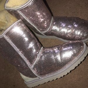 Rose Gold Sequins UGGs